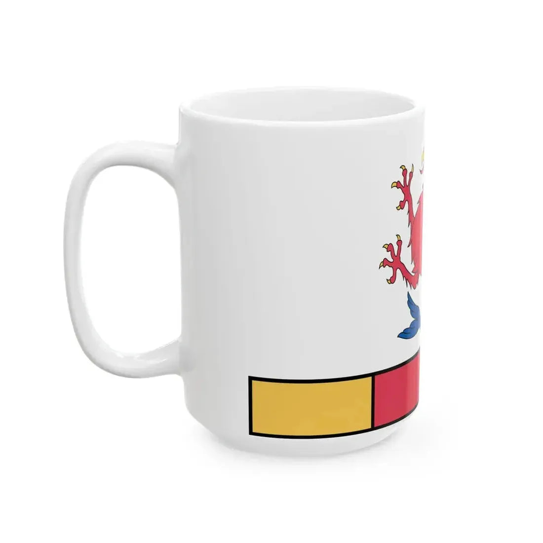 POL gmina Potegowo flag (Poland) White Coffee Mug - Go Mug Yourself