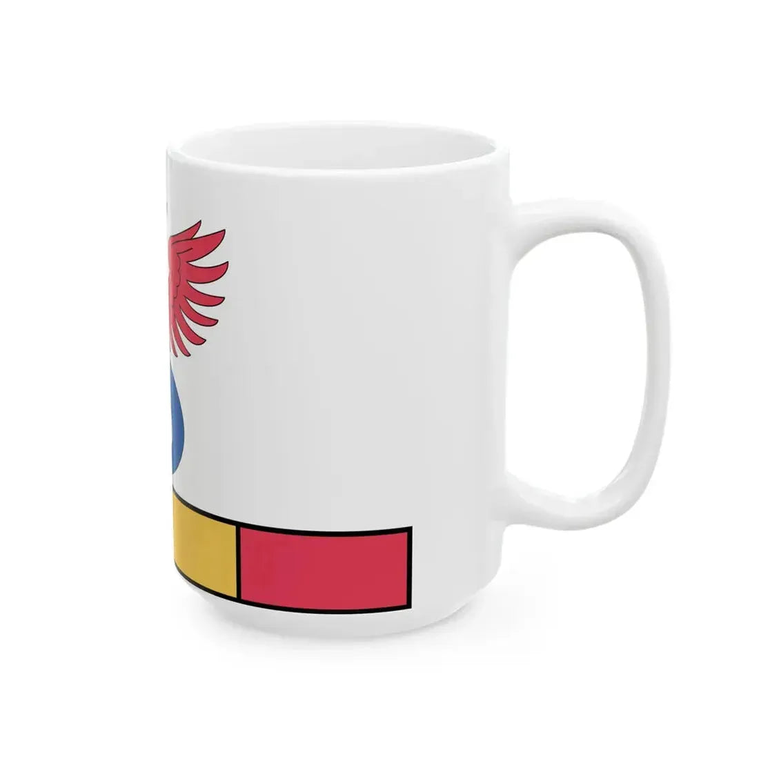 POL gmina Potegowo flag (Poland) White Coffee Mug - Go Mug Yourself
