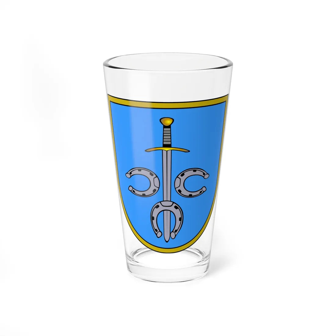POL gmina Prażmów COA (Poland) (Coat of Arms) Pint Glass 16oz 16oz - Go Mug Yourself
