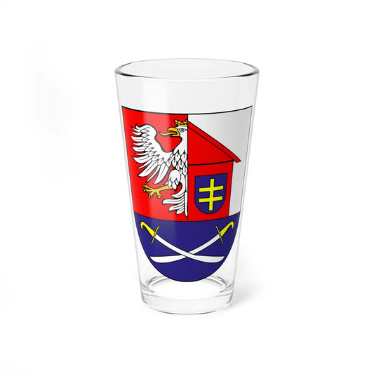 POL gmina Prostki COA (Poland) (Coat of Arms) Pint Glass 16oz 16oz - Go Mug Yourself
