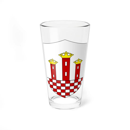 POL gmina Przyrów COA (Poland) (Coat of Arms) Pint Glass 16oz 16oz - Go Mug Yourself