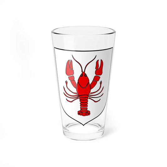 POL gmina Raków COA (Poland) (Coat of Arms) Pint Glass 16oz 16oz - Go Mug Yourself