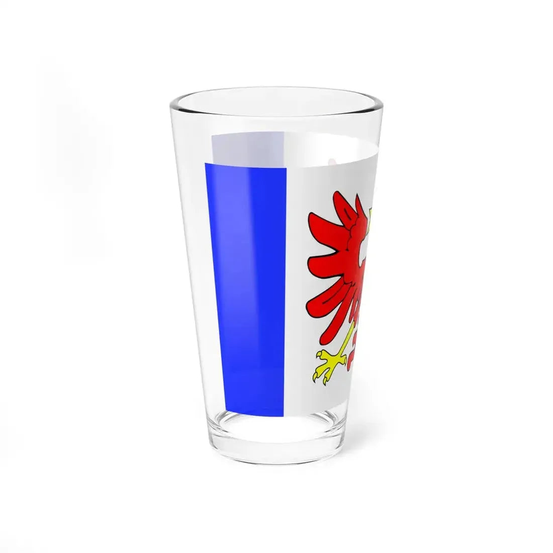 POL gmina Redziny flag (Poland) Pint Glass 16oz - Go Mug Yourself