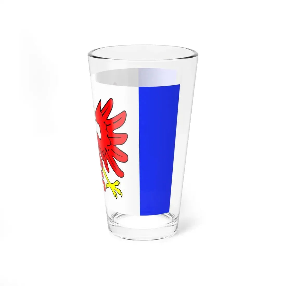 POL gmina Redziny flag (Poland) Pint Glass 16oz - Go Mug Yourself