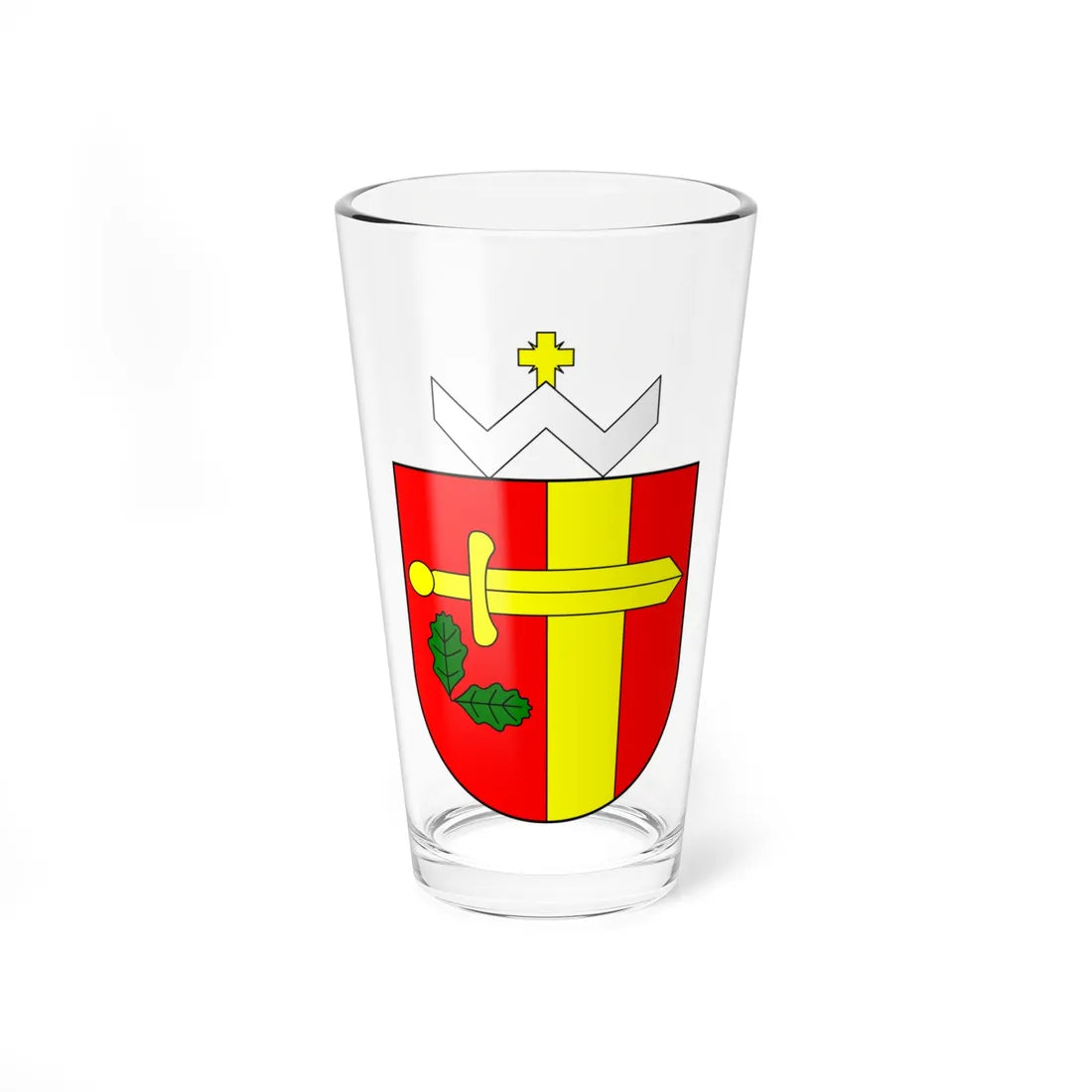 POL gmina Rembertów COA (Poland) (Coat of Arms) Pint Glass 16oz 16oz - Go Mug Yourself