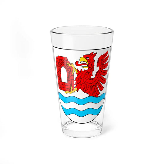 POL gmina Rewal COA (Poland) (Coat of Arms) Pint Glass 16oz 16oz - Go Mug Yourself