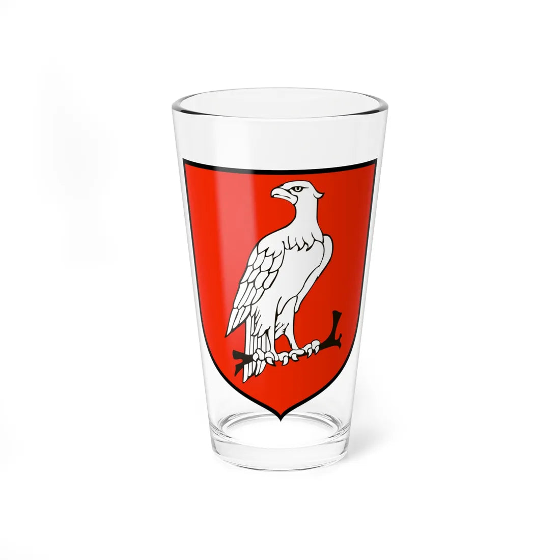 POL gmina Rossosz COA (Poland) (Coat of Arms) Pint Glass 16oz 16oz - Go Mug Yourself