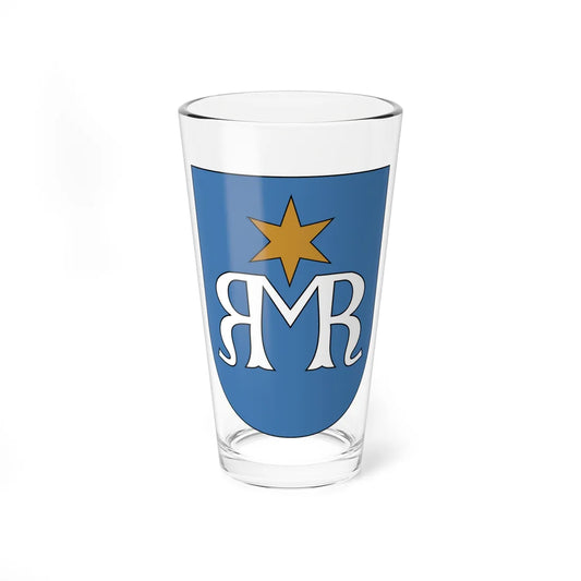 POL gmina Rostarzewo COA (Poland) (Coat of Arms) Pint Glass 16oz 16oz - Go Mug Yourself