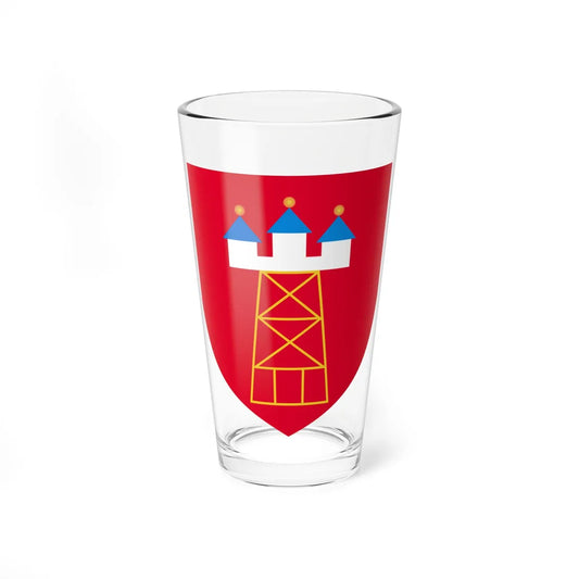 POL gmina Rozprza COA (Poland) (Coat of Arms) Pint Glass 16oz 16oz - Go Mug Yourself