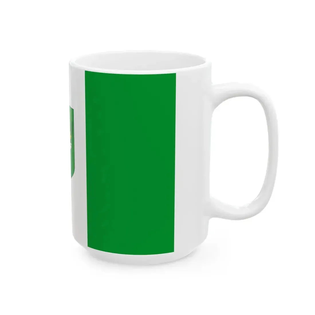 POL gmina Rudniki flag (Poland) White Coffee Mug - Go Mug Yourself