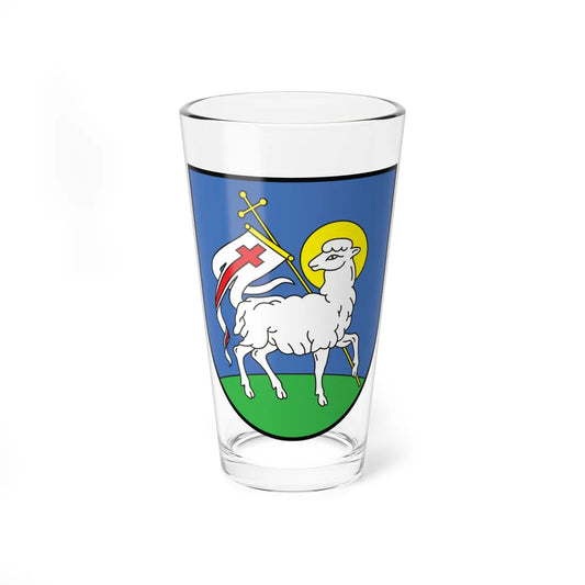 POL gmina Rychtal COA (Poland) (Coat of Arms) Pint Glass 16oz 16oz - Go Mug Yourself