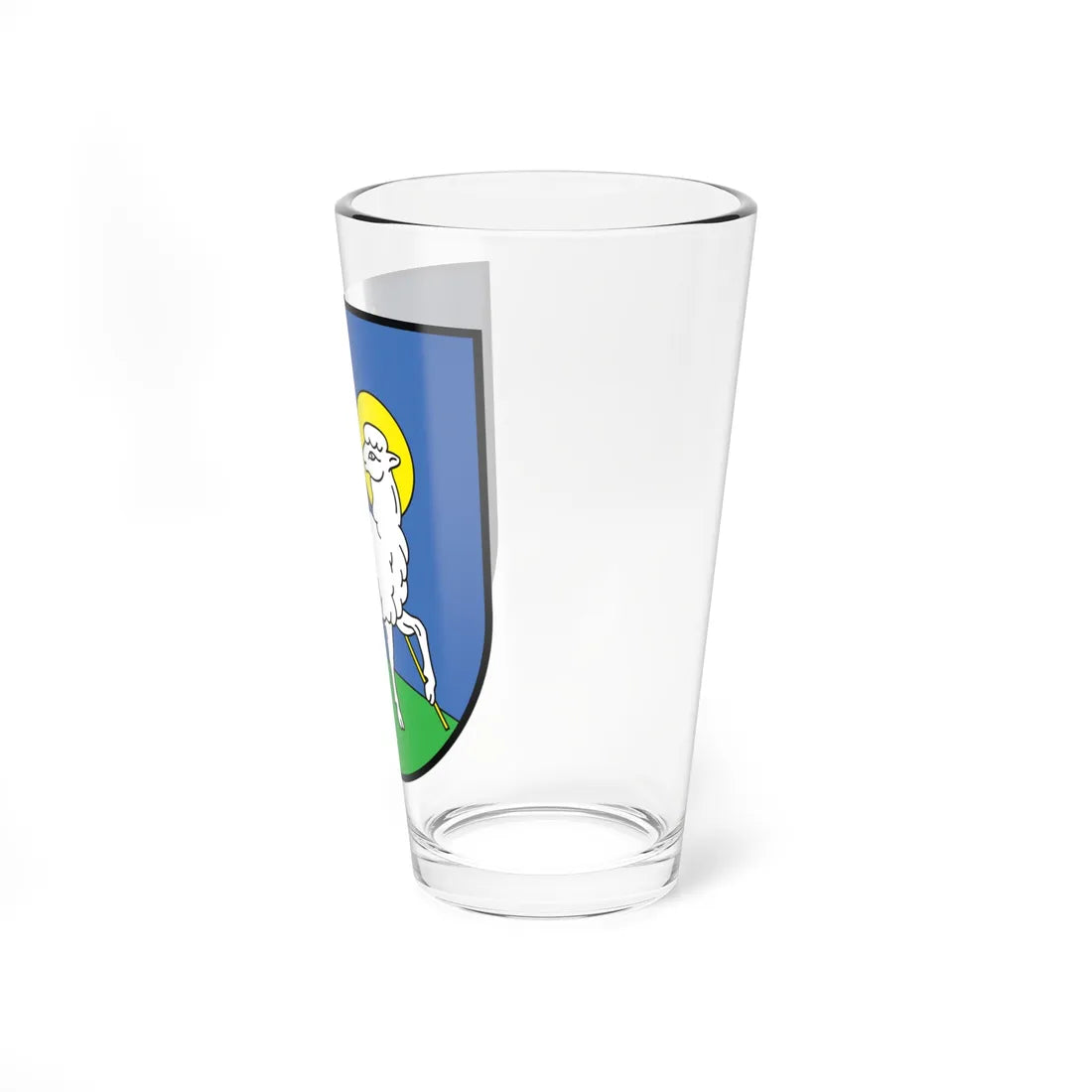 POL gmina Rychtal COA (Poland) (Coat of Arms) Pint Glass 16oz - Go Mug Yourself