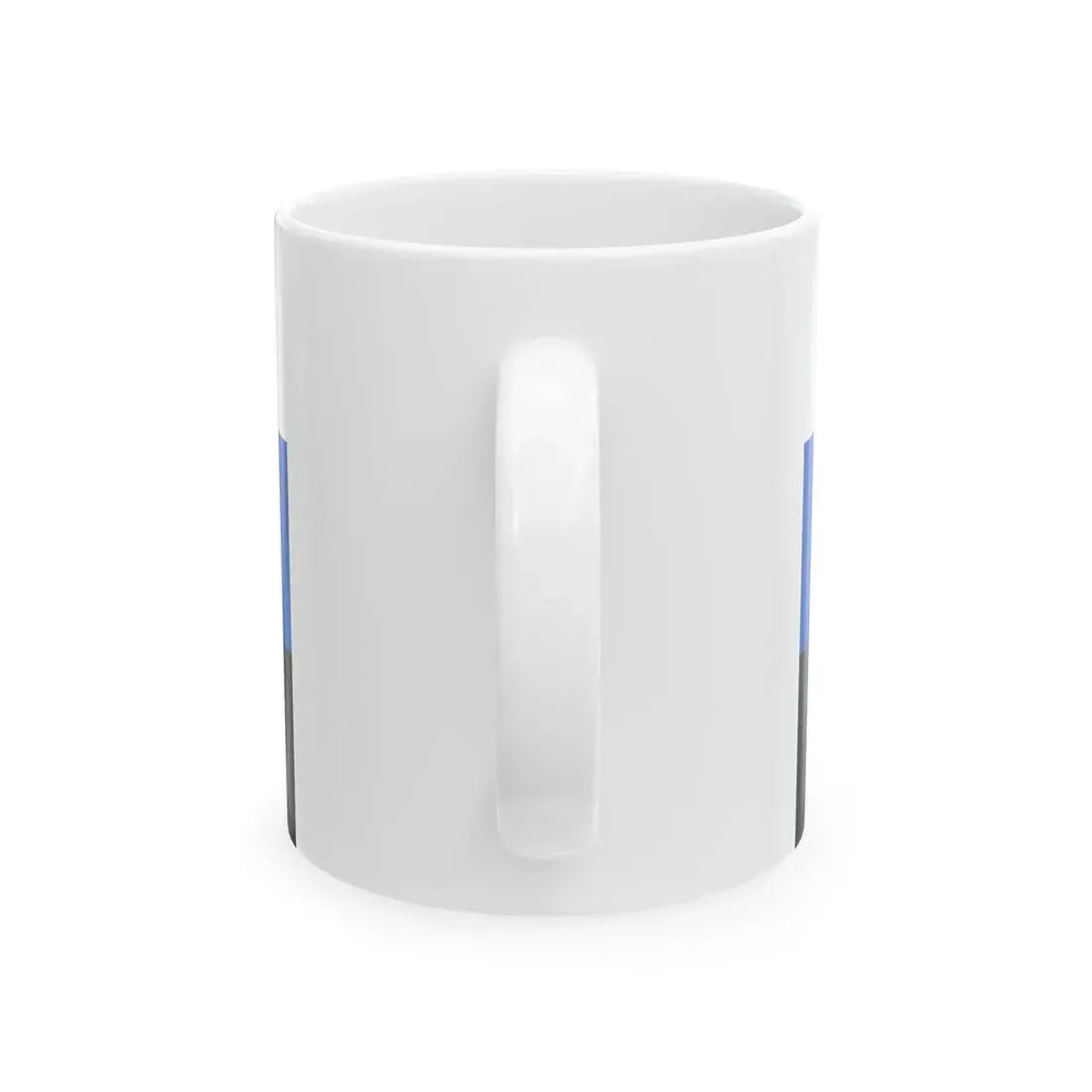 POL gmina Rychtal flag 1996-2019 (Poland) White Coffee Mug - Go Mug Yourself