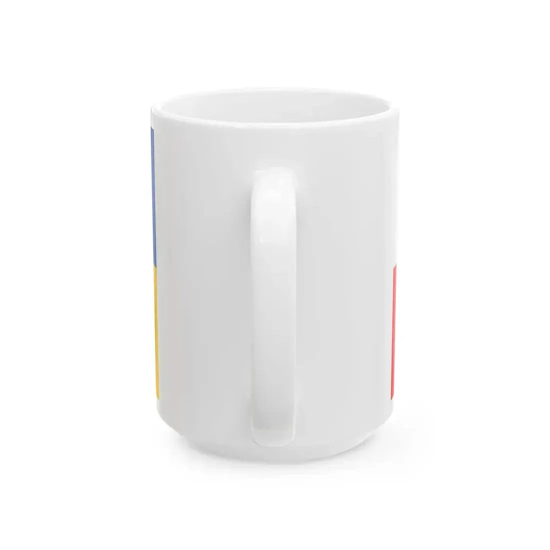 POL gmina Sanok flag (Poland) White Coffee Mug - Go Mug Yourself