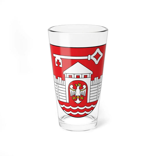 POL gmina Santok COA (Poland) (Coat of Arms) Pint Glass 16oz 16oz - Go Mug Yourself