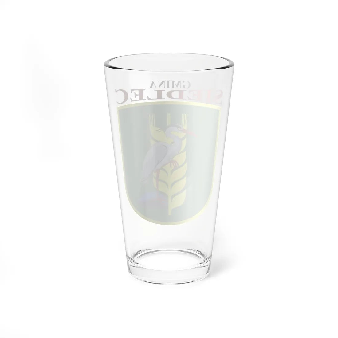 POL gmina Siedlec COA (Poland) (Coat of Arms) Pint Glass 16oz - Go Mug Yourself