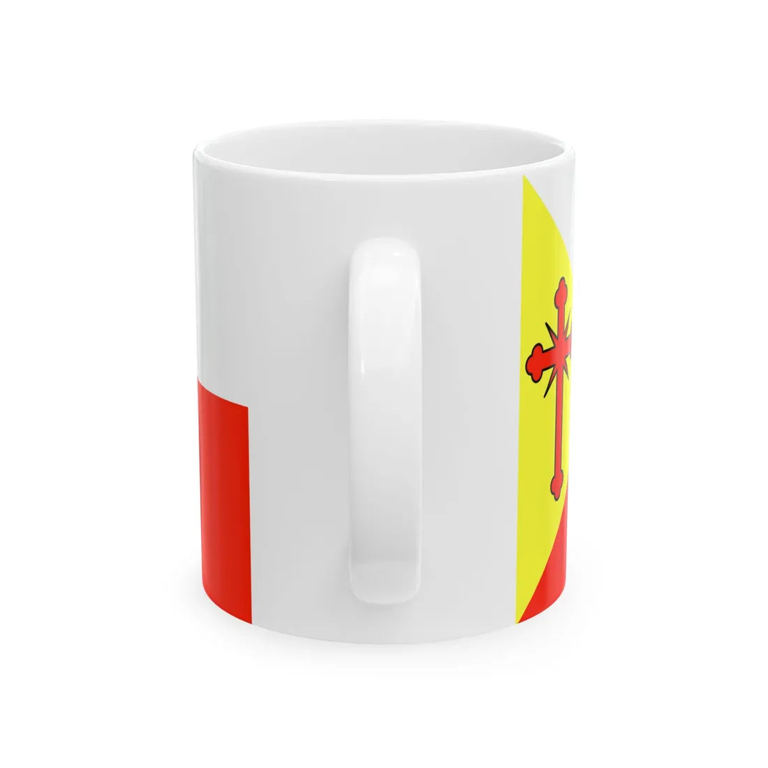 POL gmina Skarzysko Koscielne flag (Poland) White Coffee Mug - Go Mug Yourself