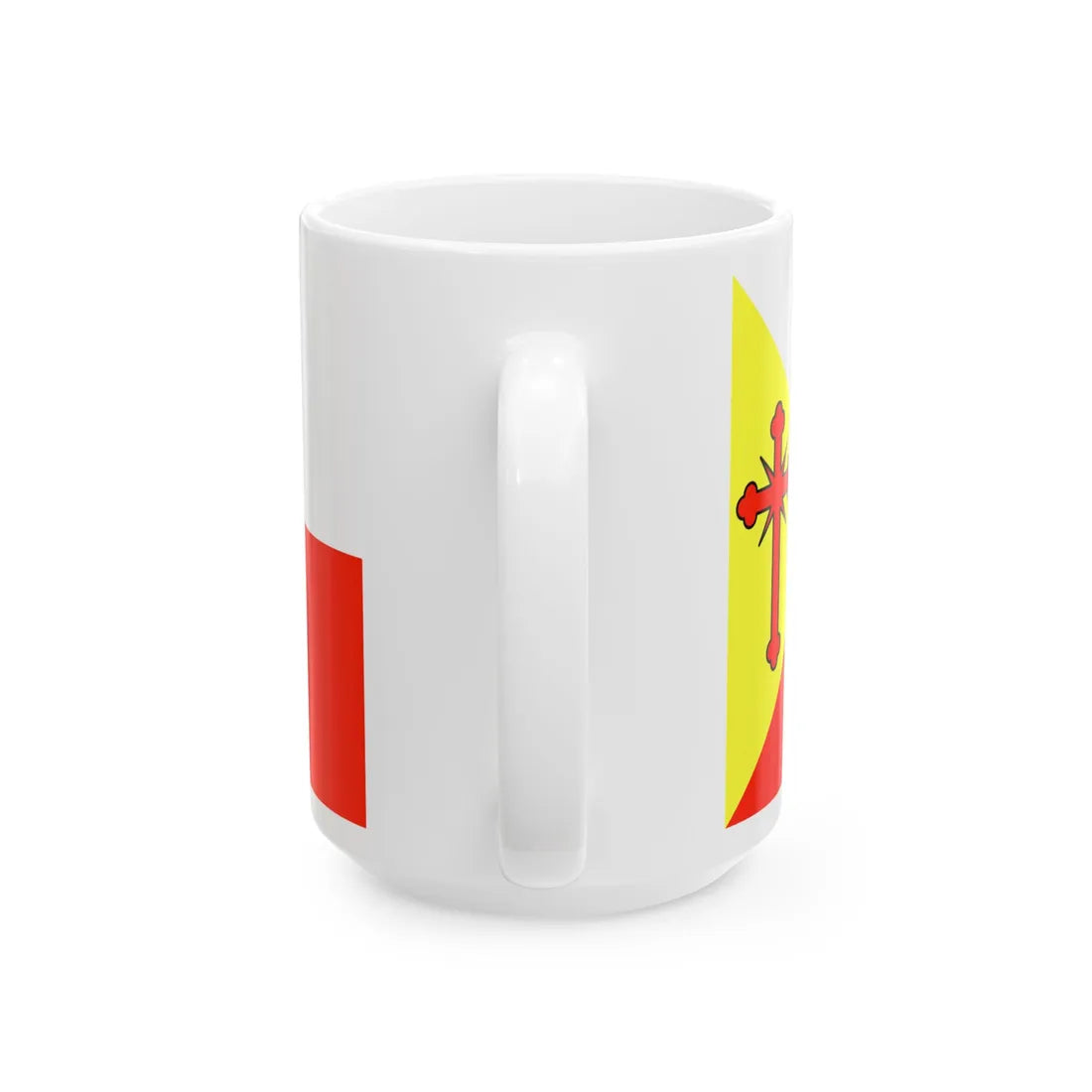 POL gmina Skarzysko Koscielne flag (Poland) White Coffee Mug - Go Mug Yourself