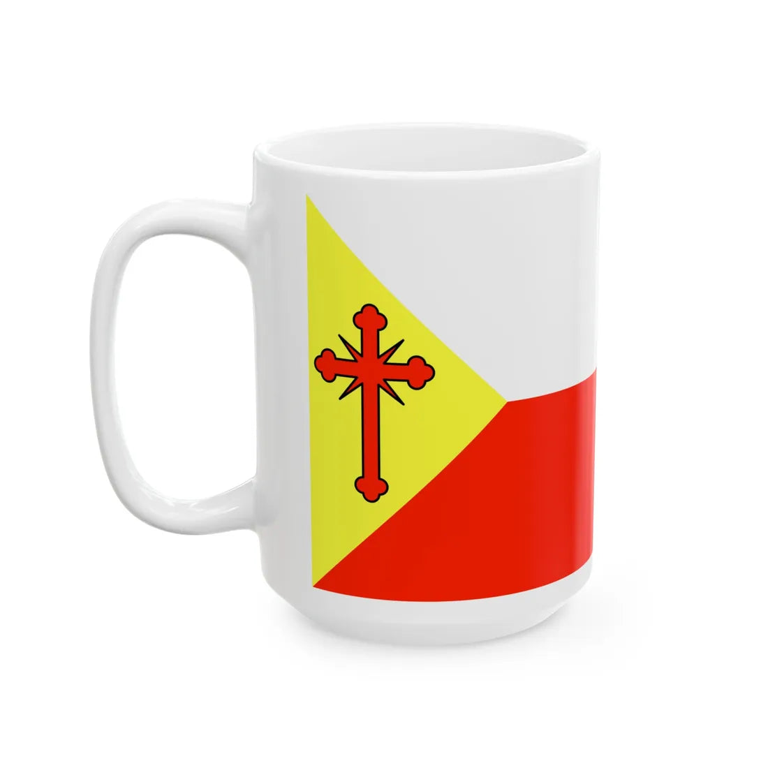 POL gmina Skarzysko Koscielne flag (Poland) White Coffee Mug - Go Mug Yourself