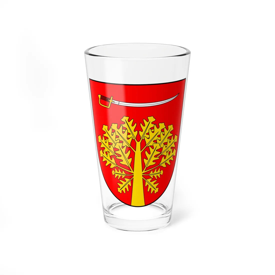 POL gmina Sobolew COA (Poland) (Coat of Arms) Pint Glass 16oz 16oz - Go Mug Yourself