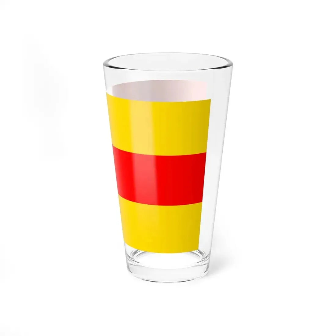 POL gmina Sobolew flag (Poland) Pint Glass 16oz - Go Mug Yourself