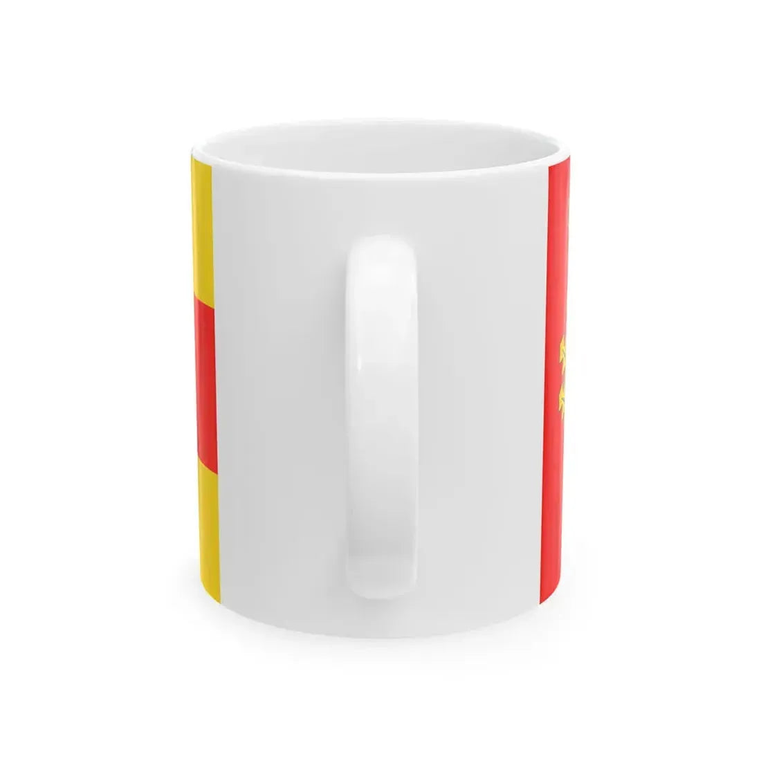 POL gmina Sobolew flag (Poland) White Coffee Mug - Go Mug Yourself