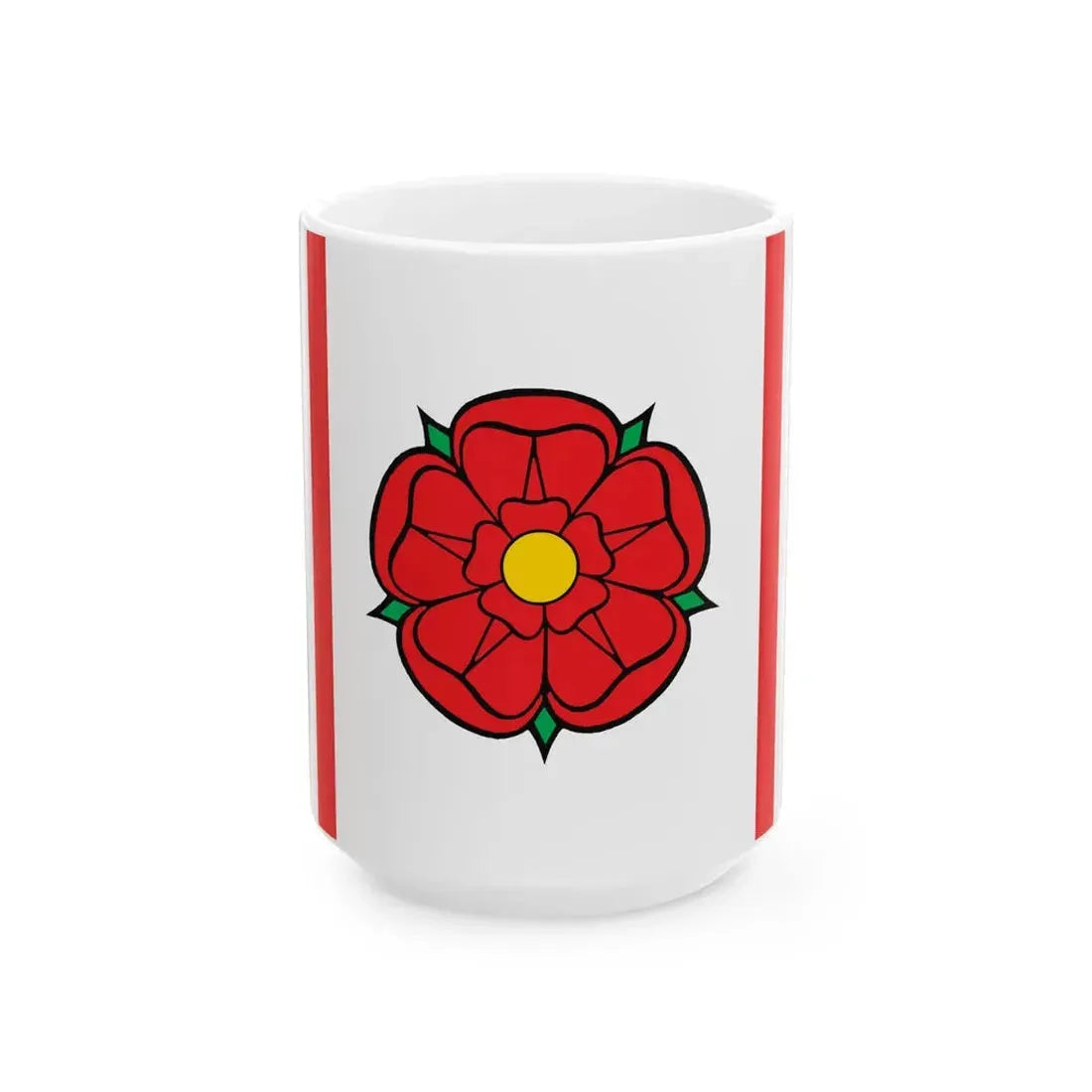 POL gmina Sochocin flag (Poland) White Coffee Mug 15oz - Go Mug Yourself