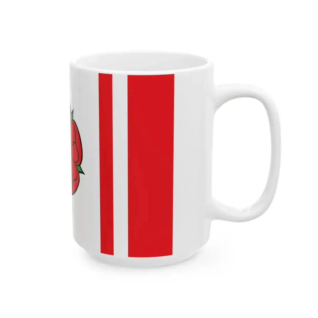 POL gmina Sochocin flag (Poland) White Coffee Mug - Go Mug Yourself