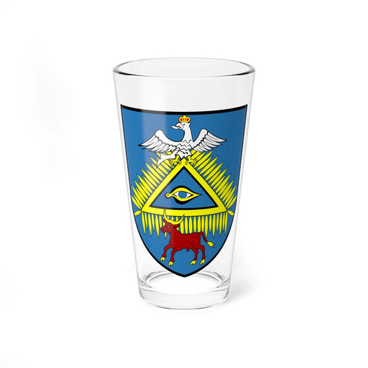 POL gmina Sokolniki COA (Poland) (Coat of Arms) Pint Glass 16oz 16oz - Go Mug Yourself