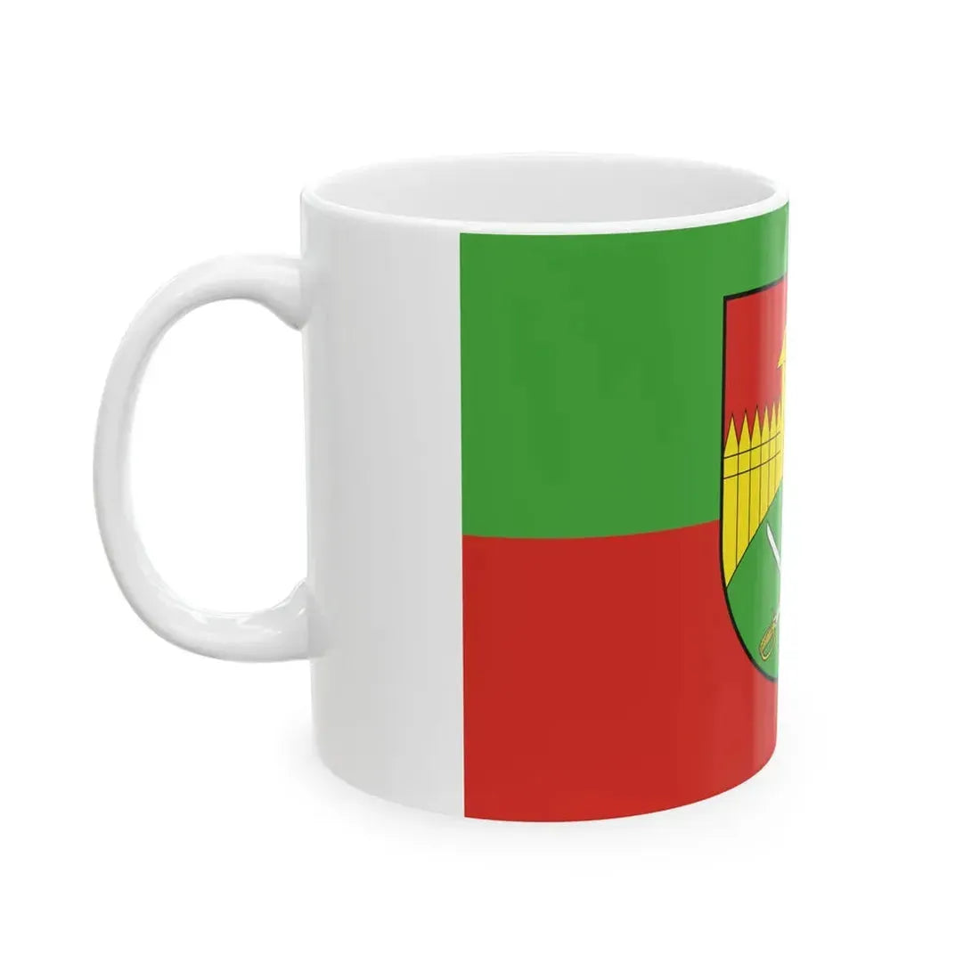 POL gmina Sonsk flag (Poland) White Coffee Mug - Go Mug Yourself