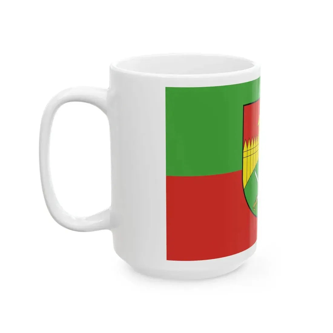 POL gmina Sonsk flag (Poland) White Coffee Mug - Go Mug Yourself