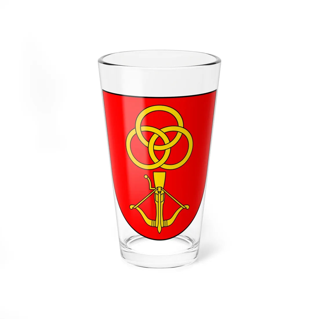 POL gmina Strzelce COA (Poland) (Coat of Arms) Pint Glass 16oz 16oz - Go Mug Yourself