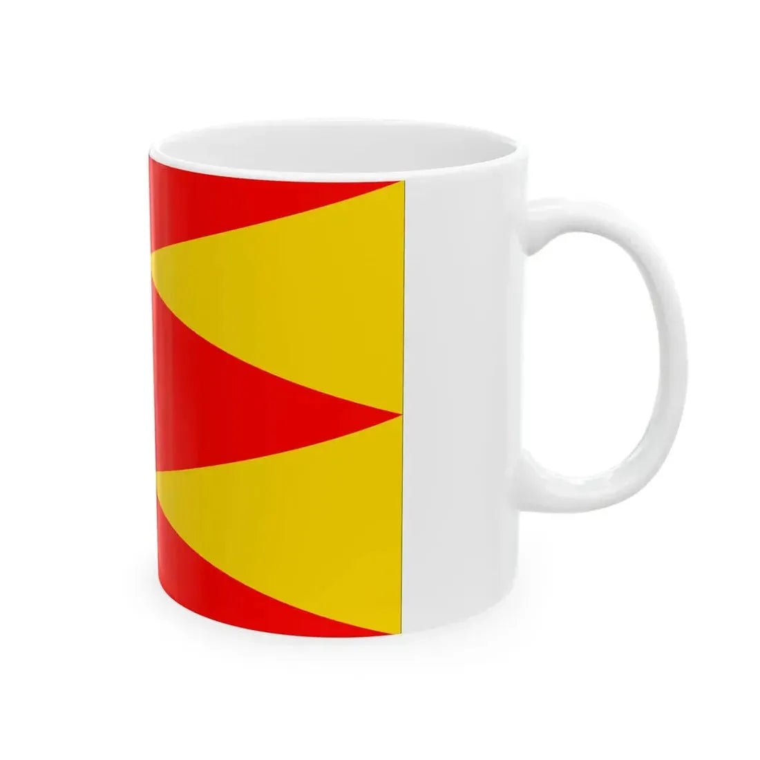 POL gmina Strzelce flag (Poland) White Coffee Mug - Go Mug Yourself