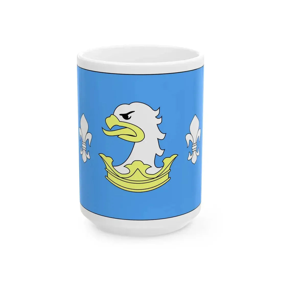 POL gmina Swiekatowo flag (Poland) White Coffee Mug 15oz - Go Mug Yourself