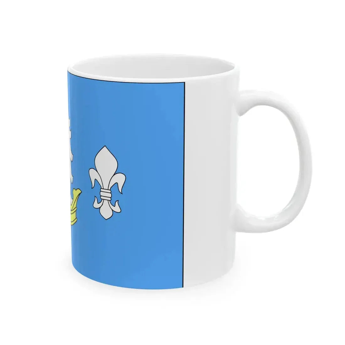 POL gmina Swiekatowo flag (Poland) White Coffee Mug - Go Mug Yourself