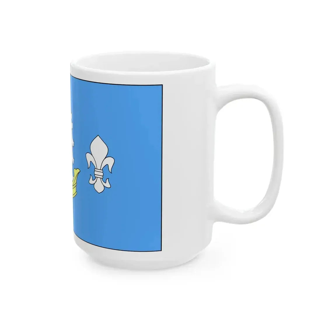 POL gmina Swiekatowo flag (Poland) White Coffee Mug - Go Mug Yourself