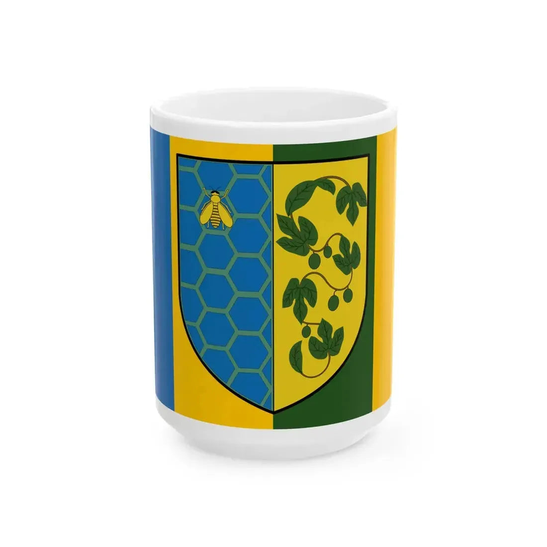 POL gmina Swierczow flag (Poland) White Coffee Mug 15oz - Go Mug Yourself