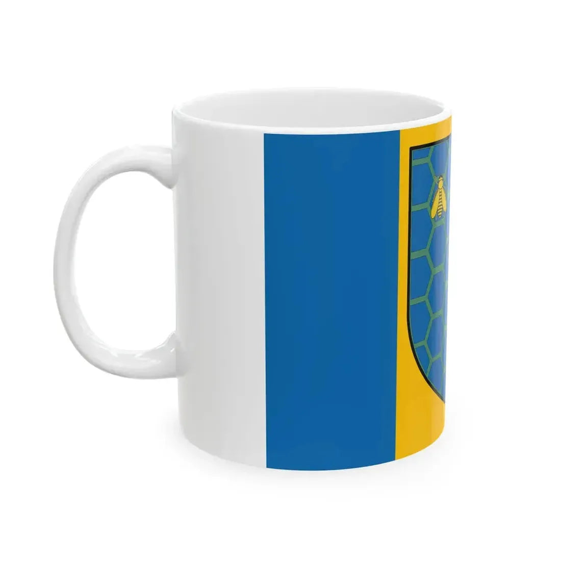 POL gmina Swierczow flag (Poland) White Coffee Mug - Go Mug Yourself