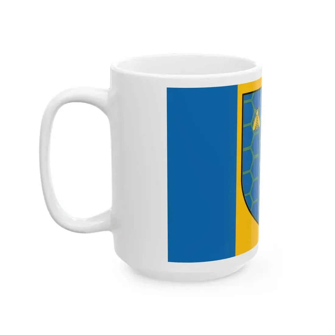 POL gmina Swierczow flag (Poland) White Coffee Mug - Go Mug Yourself