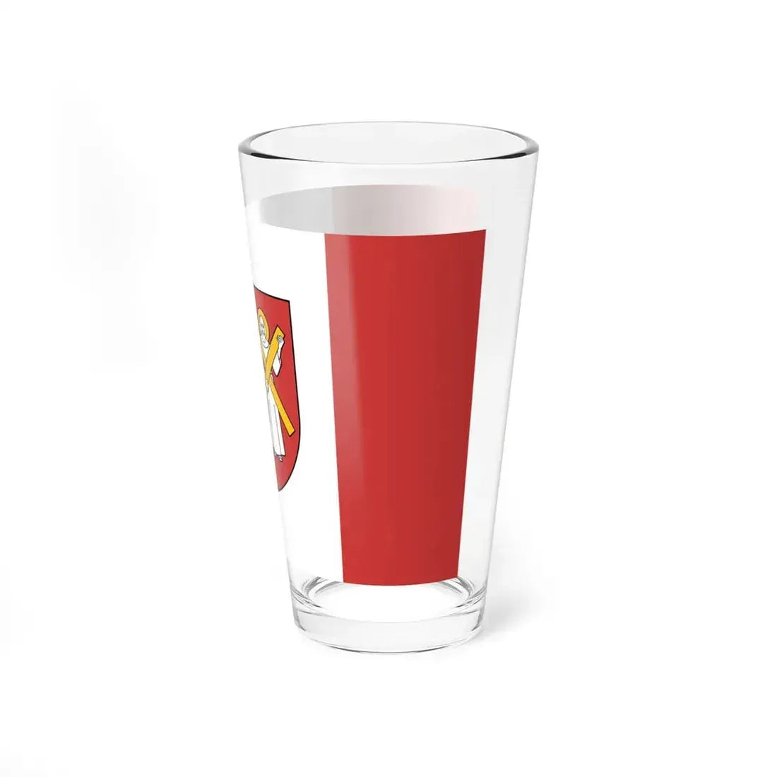 POL gmina Szaflary flag (Poland) Pint Glass 16oz - Go Mug Yourself