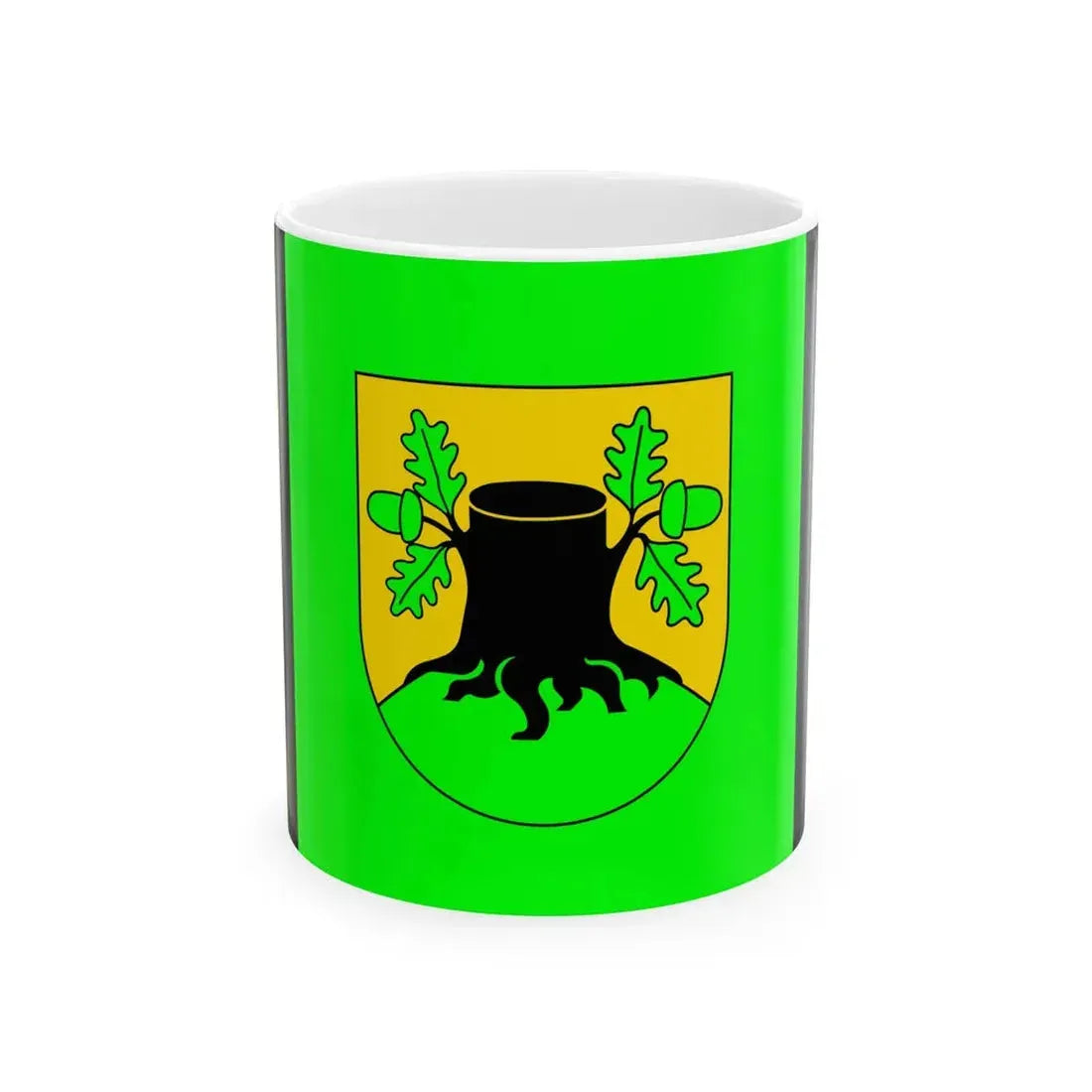 POL gmina Szypliszki flag (Poland) White Coffee Mug 11oz - Go Mug Yourself