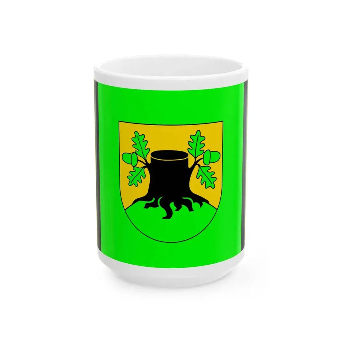 POL gmina Szypliszki flag (Poland) White Coffee Mug 15oz - Go Mug Yourself