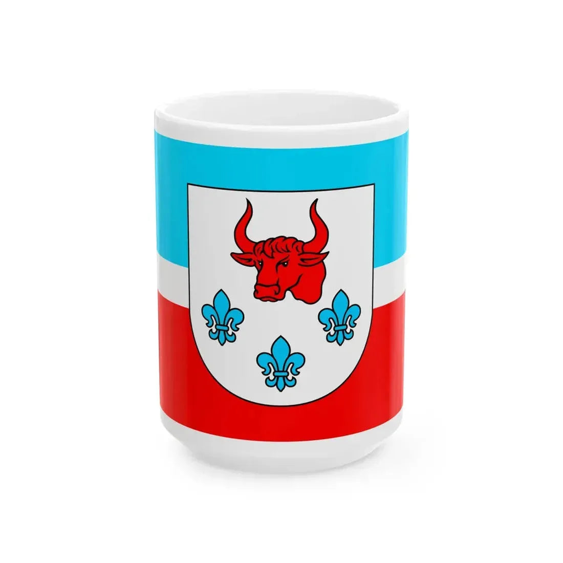 POL gmina Turek flag (Poland) White Coffee Mug 15oz - Go Mug Yourself