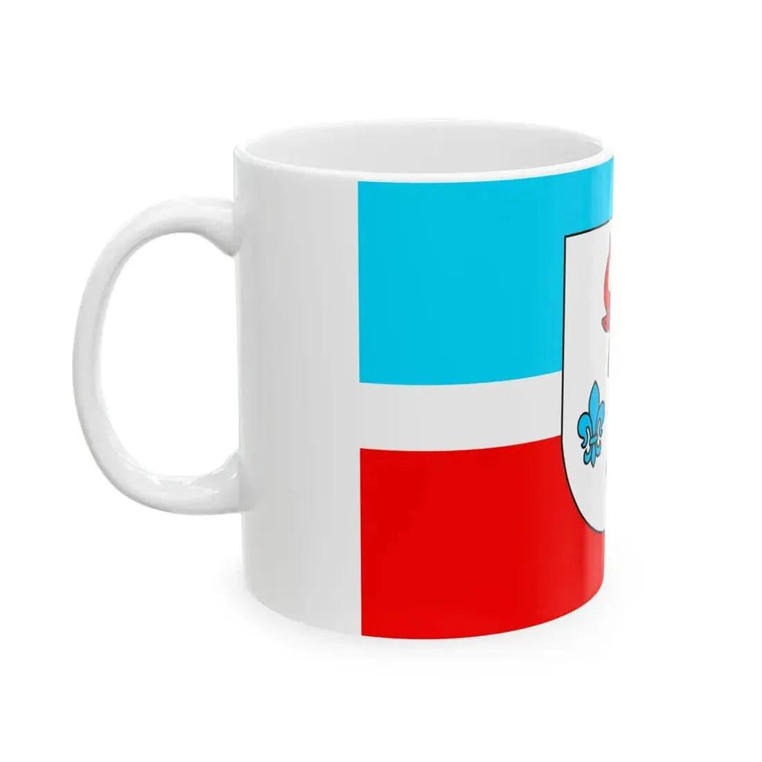 POL gmina Turek flag (Poland) White Coffee Mug - Go Mug Yourself