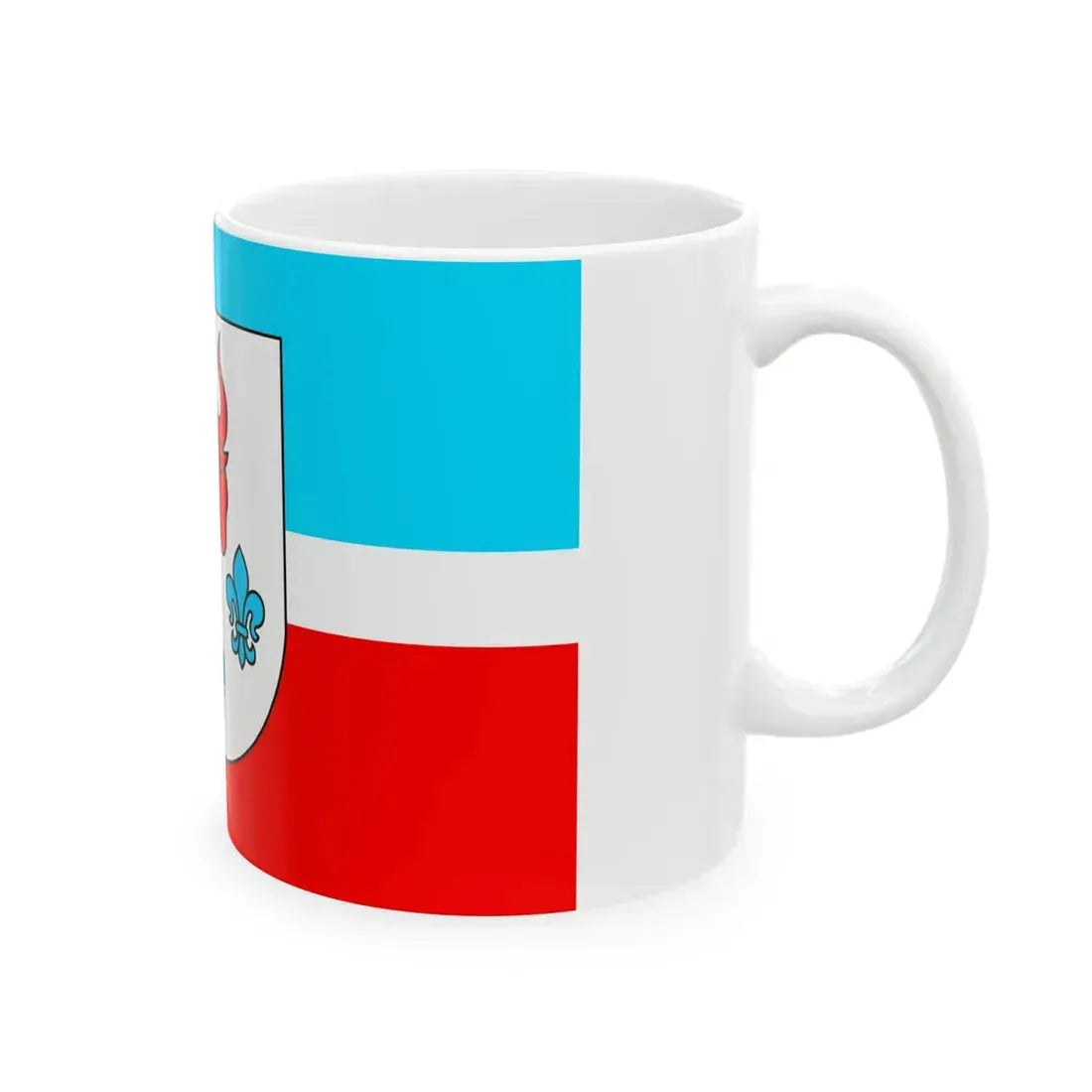POL gmina Turek flag (Poland) White Coffee Mug - Go Mug Yourself