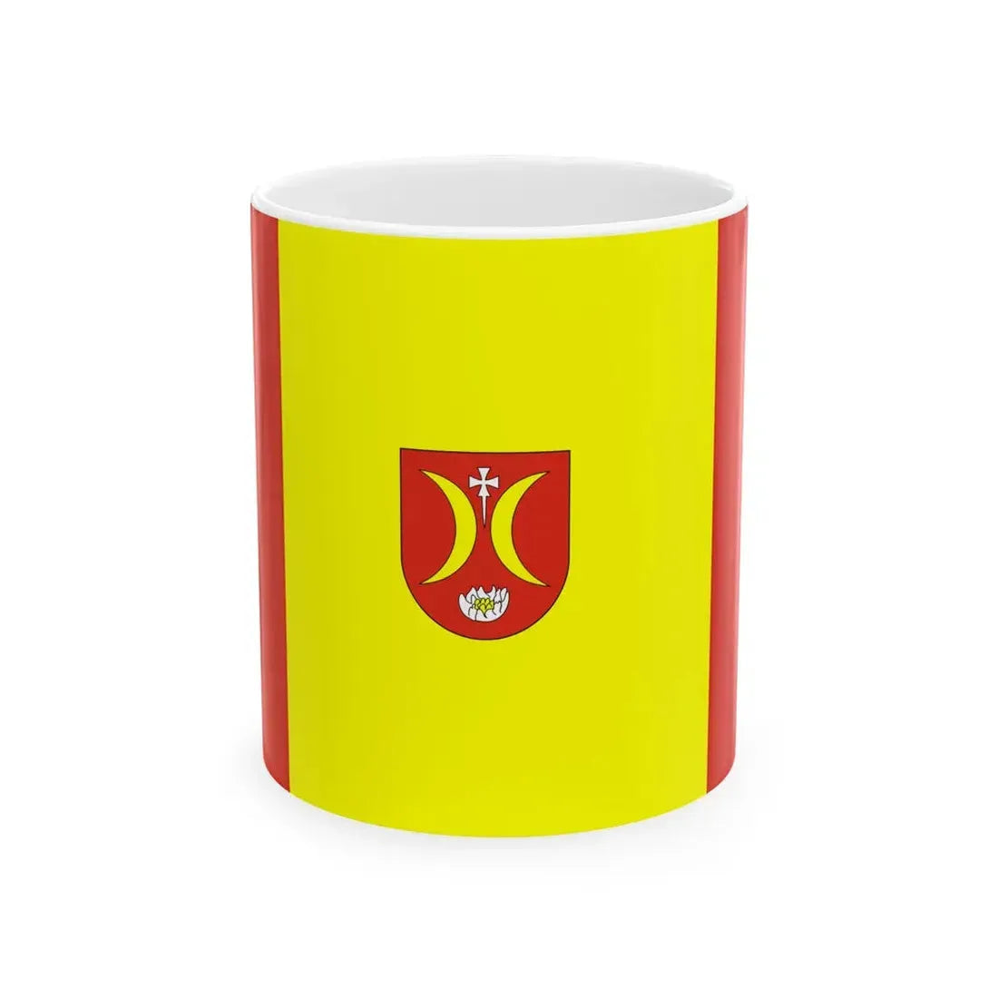 POL gmina Turosn Koscielna flag (Poland) White Coffee Mug 11oz - Go Mug Yourself