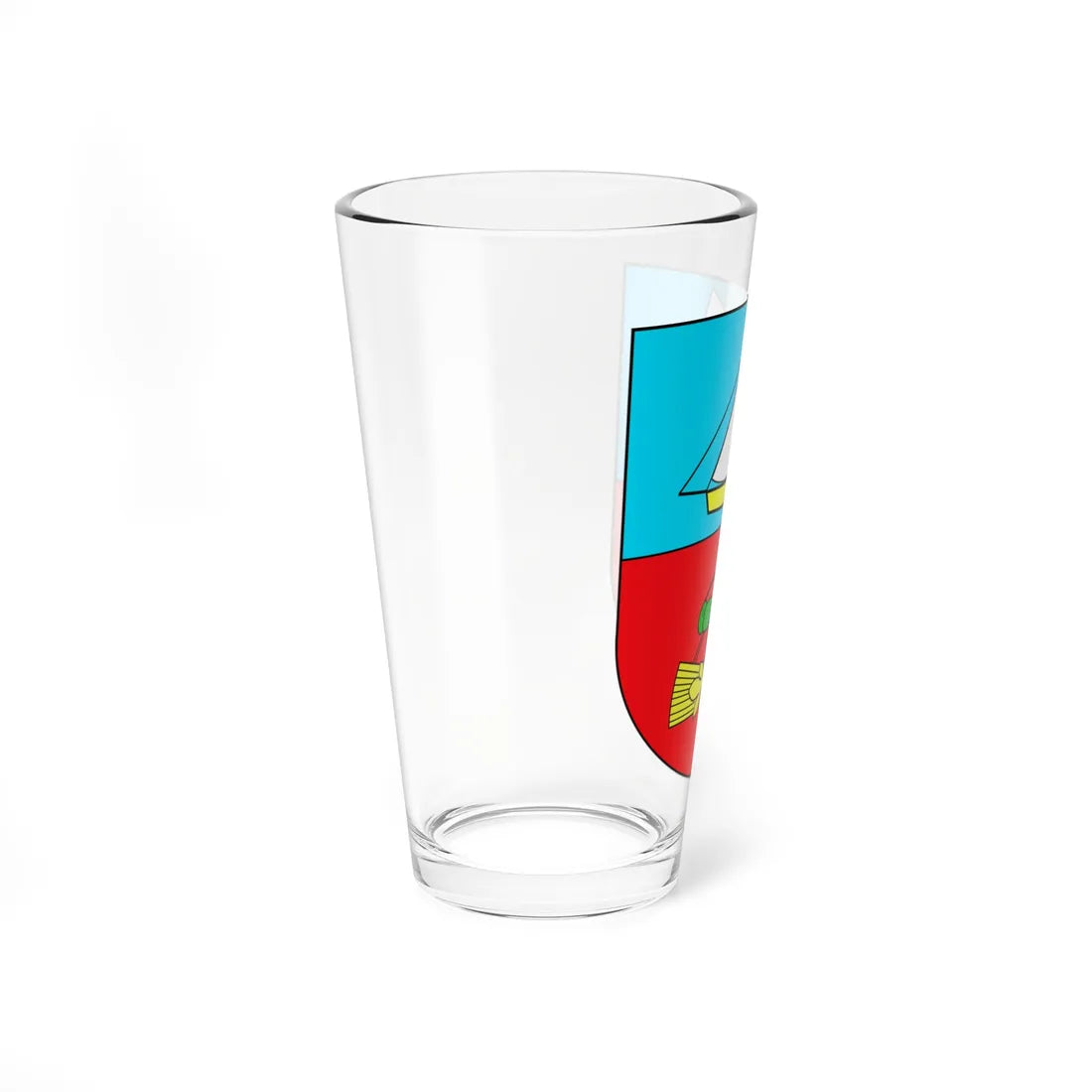 POL gmina Ustka COA (Poland) (Coat of Arms) Pint Glass 16oz - Go Mug Yourself