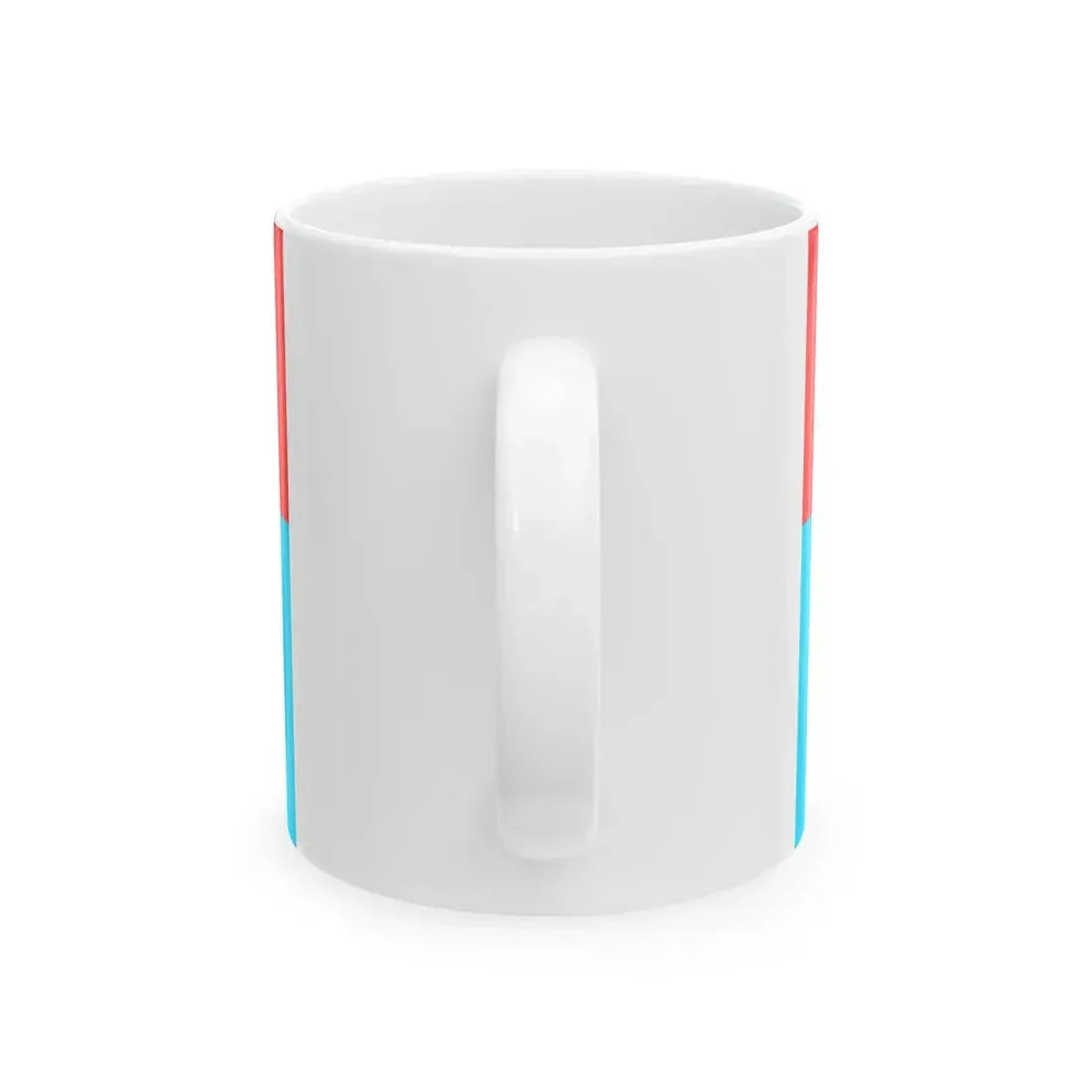 POL gmina Ustka flag (Poland) White Coffee Mug - Go Mug Yourself