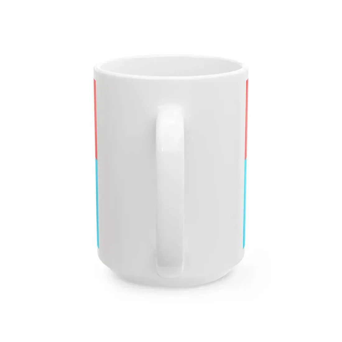 POL gmina Ustka flag (Poland) White Coffee Mug - Go Mug Yourself