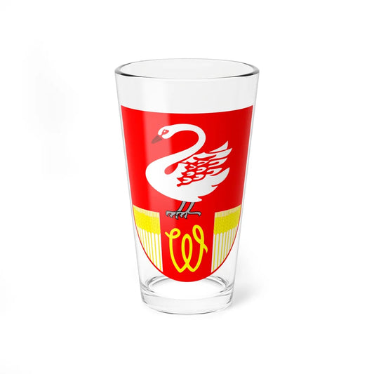 POL gmina Waśniów COA (Poland) (Coat of Arms) Pint Glass 16oz 16oz - Go Mug Yourself